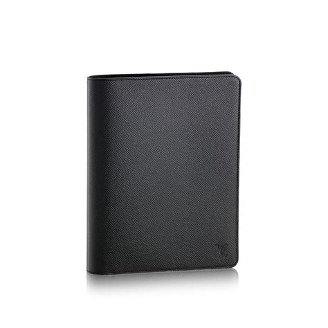 Desk Agenda Cover Taiga Leather 